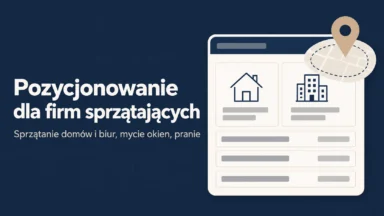 Pozycjonowanie dla firm sprzątających