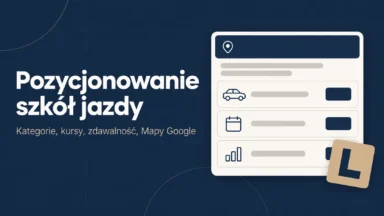 Pozycjonowanie dla szkół jazdy